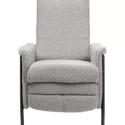 Sessel-KARE Design Relaxsessel Lazy Grau