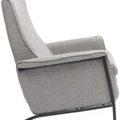 Sessel-KARE Design Relaxsessel Lazy Grau