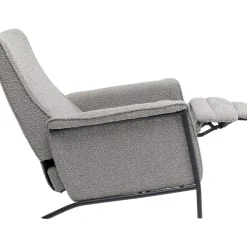 Sessel-KARE Design Relaxsessel Lazy Grau