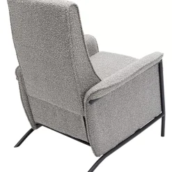 Sessel-KARE Design Relaxsessel Lazy Grau