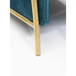 Sessel-KARE Design Relaxsessel Lazy Velvet Blau