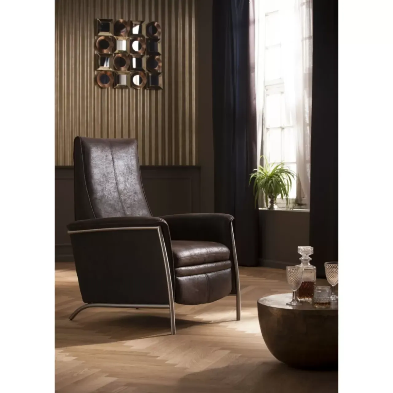 Sessel-KARE Design Relaxsessel Lazy Vintage