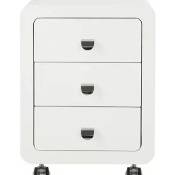 Kommoden & Sideboards-KARE Design Rollcontainer White Club 3-Schub
