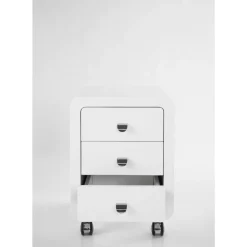 Kommoden & Sideboards-KARE Design Rollcontainer White Club 3-Schub