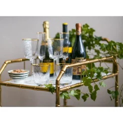 Geschirr & Tischaccessoires-KARE Design Rotweinglas Hommage