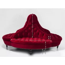 Sofas & Couches-KARE Design Rundsofa Boudoir 4-Sitzer Small