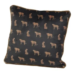 Kissen-KARE Design Samtkissen Leopoldus