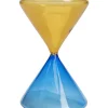 Uhren-KARE Design Sanduhr Timer Blau-Orange 5Min O13