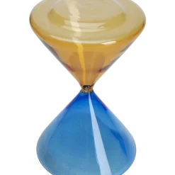 Uhren-KARE Design Sanduhr Timer Blau-Orange 5Min O13