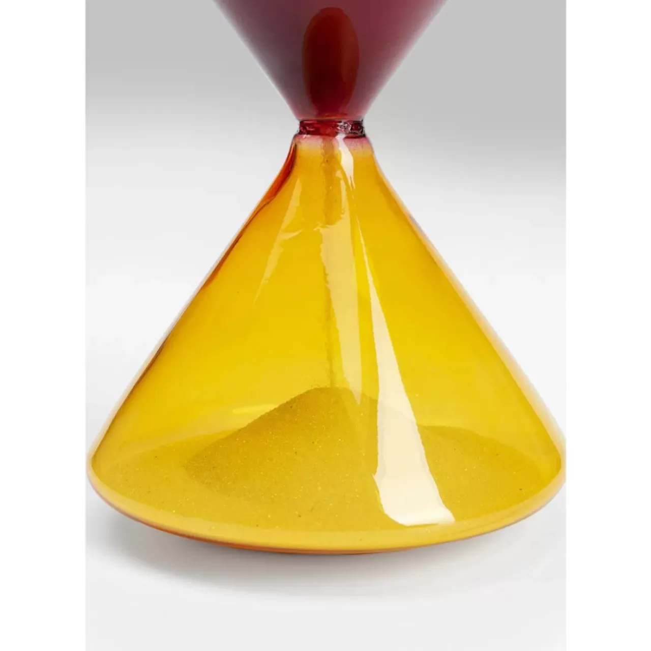 Uhren-KARE Design Sanduhr Timer Rot-Orange 3Min O12