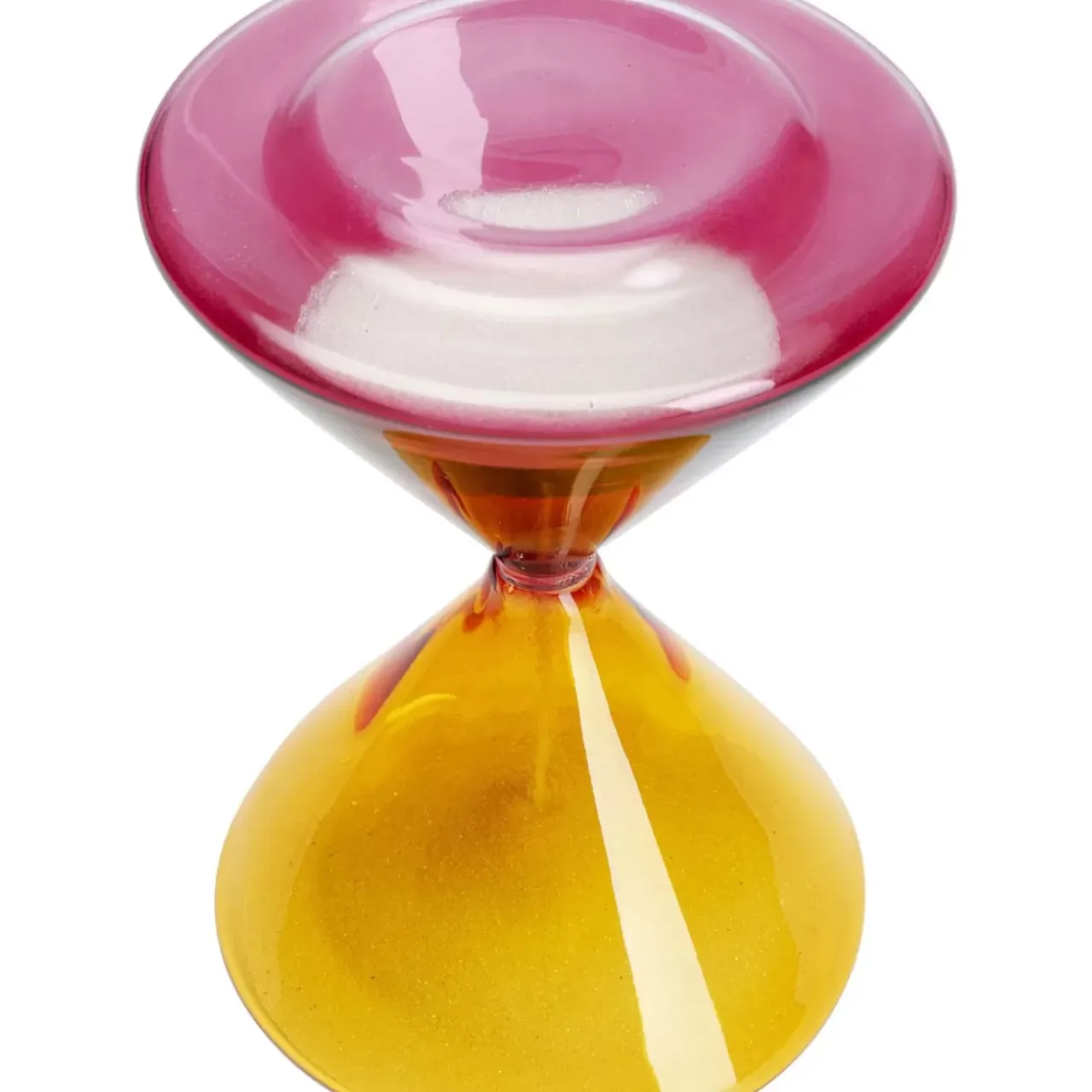 Uhren-KARE Design Sanduhr Timer Rot-Orange 3Min O12