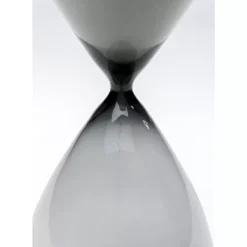 Uhren-KARE Design Sanduhr Timer Schwarz 43Cm