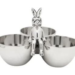 Geschirr & Tischaccessoires-KARE Design Schale Bunny Tre
