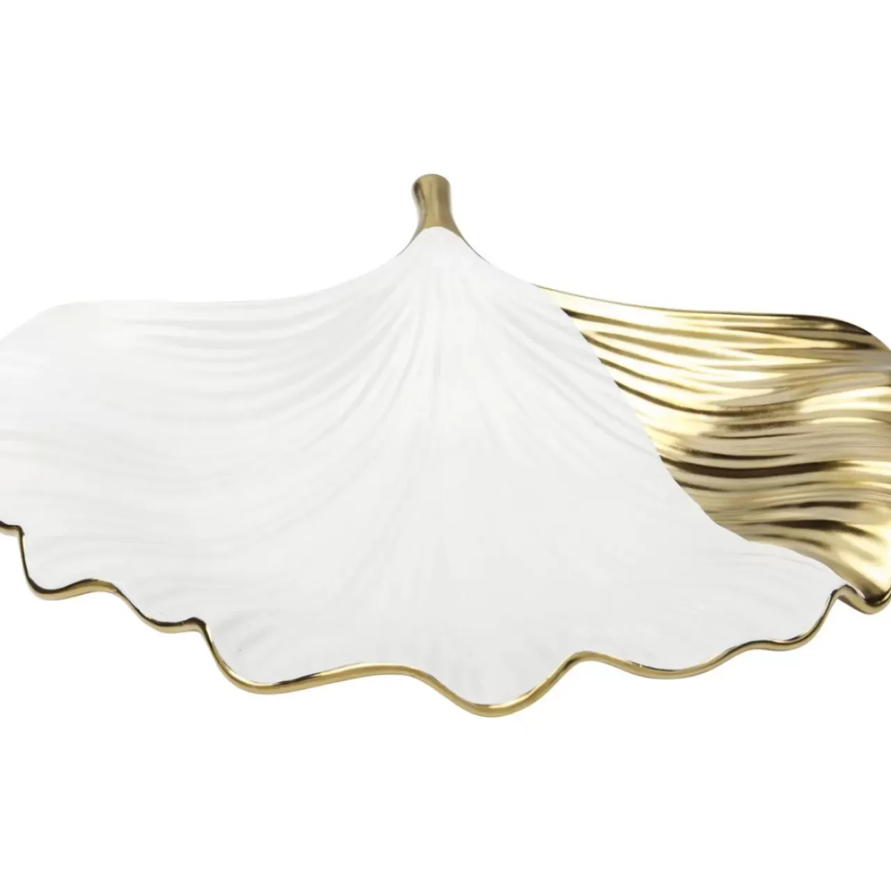 Geschirr & Tischaccessoires-KARE Design Schale Ginkgo Elegance Side
