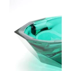 Geschirr & Tischaccessoires-KARE Design Schale Origami Grun O25Cm