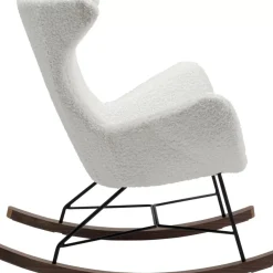 Sessel-KARE Design Schaukelsessel Balance Weiss