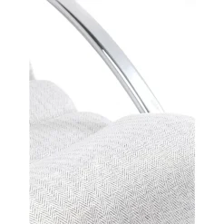 Sessel-KARE Design Schaukelsessel Manhattan Grau-Beige