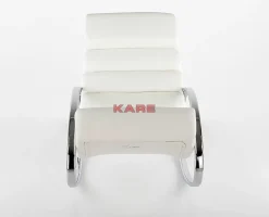 Sessel-KARE Design Schaukelsessel Manhattan White