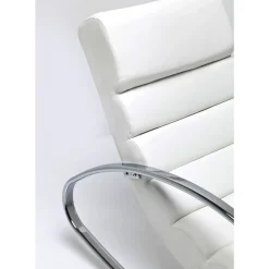 Sessel-KARE Design Schaukelsessel Manhattan White