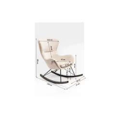 Sessel-KARE Design Schaukelsessel Oslo