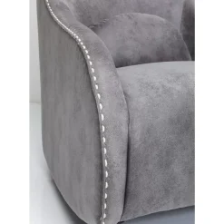 Sessel-KARE Design Schaukelsessel Swing Ritmo Vintage Grey
