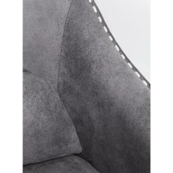 Sessel-KARE Design Schaukelsessel Swing Ritmo Vintage Grey