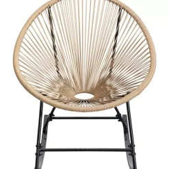Outdoormöbel-KARE Design Schaukelstuhl Acapulco Natur