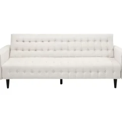 Sofas & Couches-KARE Design Schlafsofa Milchbar Beige 219Cm