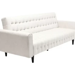 Sofas & Couches-KARE Design Schlafsofa Milchbar Beige 219Cm