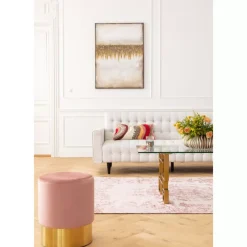 Sofas & Couches-KARE Design Schlafsofa Milchbar Beige 219Cm