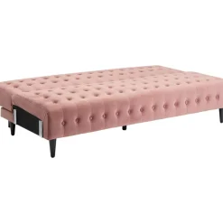 Sofas & Couches-KARE Design Schlafsofa Milchbar Rose 219Cm