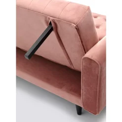 Sofas & Couches-KARE Design Schlafsofa Milchbar Rose 219Cm