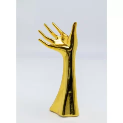 Aufbewahrung & Ordnung-KARE Design Schmuckaufbewahrung Hand Gold 10X20Cm
