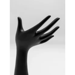 Aufbewahrung & Ordnung-KARE Design Schmuckaufbewahrung Hand Schwarz 10X20Cm
