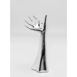 Aufbewahrung & Ordnung-KARE Design Schmuckaufbewahrung Hand Silber 10X20Cm