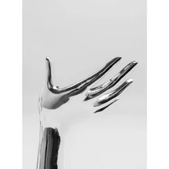 Aufbewahrung & Ordnung-KARE Design Schmuckaufbewahrung Hand Silber 10X20Cm