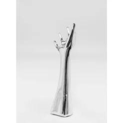 Aufbewahrung & Ordnung-KARE Design Schmuckaufbewahrung Hand Silber 10X20Cm