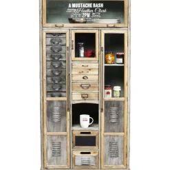 Regale-KARE Design Schrank Barber Shop