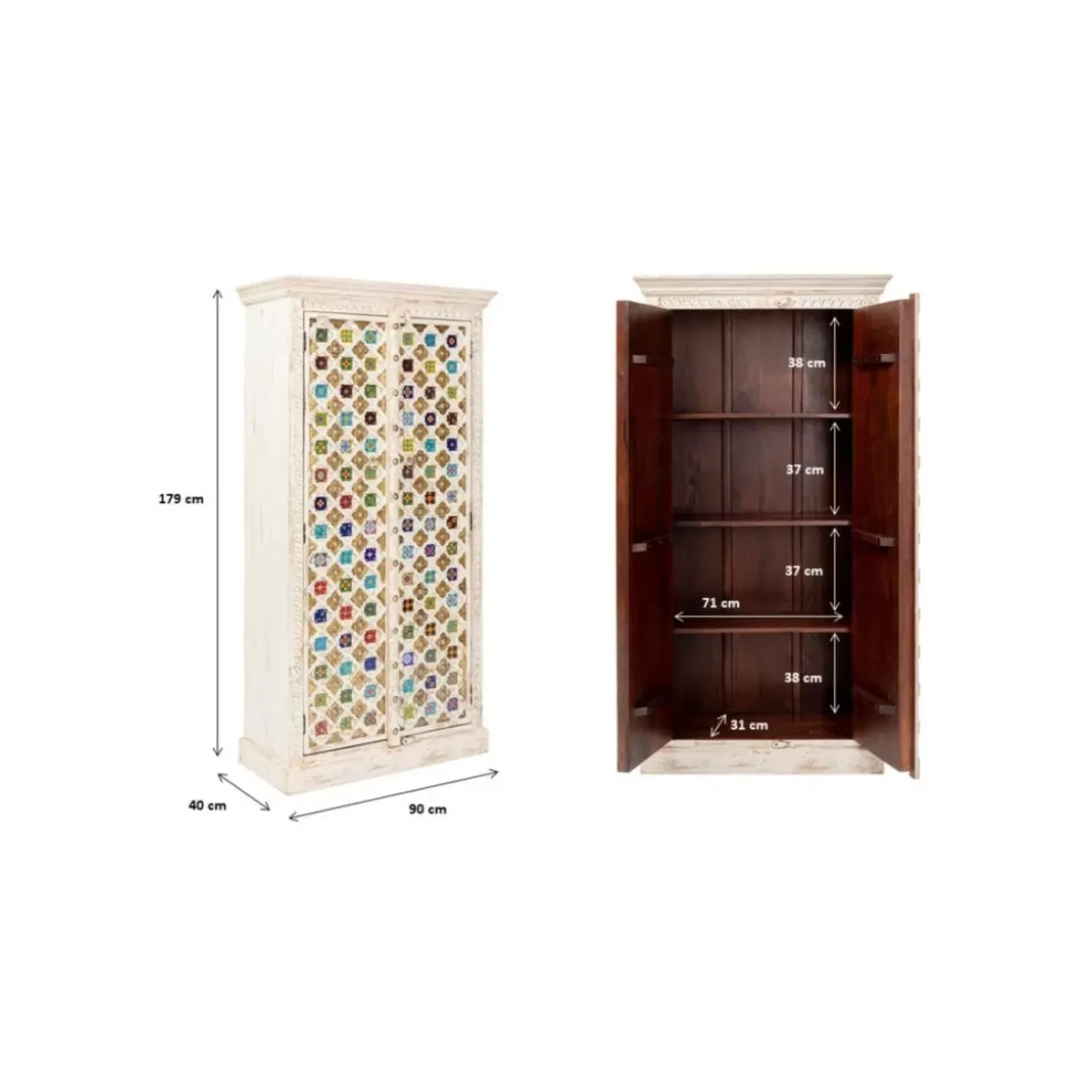 Regale-KARE Design Schrank Bazar 90