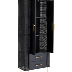 Regale-KARE Design Schrank Fence 180X70Cm