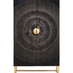 Regale-KARE Design Schrank Madeira Dunkel 76X140Cm