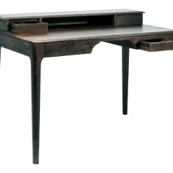 Tische-KARE Design Schreibtisch Brooklyn Walnut 110X70Cm