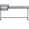 Tische-KARE Design Schreibtisch Loft Schwarz 134X60Cm