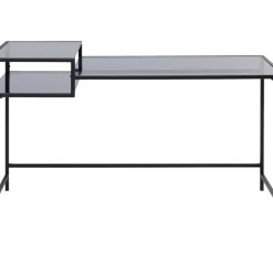 Tische-KARE Design Schreibtisch Loft Schwarz 134X60Cm