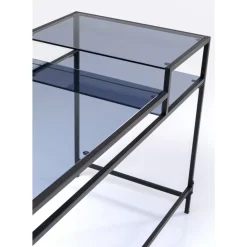 Tische-KARE Design Schreibtisch Loft Schwarz 134X60Cm