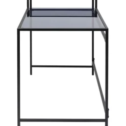 Tische-KARE Design Schreibtisch Loft Schwarz 134X60Cm