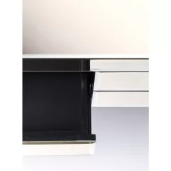 Tische-KARE Design Schreibtisch Luxury Champagne 140X60Cm