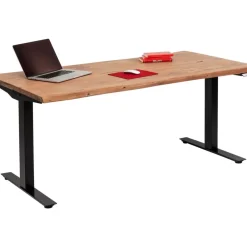 Tische-KARE Design Schreibtisch Office Harmony Schwarz 200X100