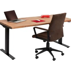 Tische-KARE Design Schreibtisch Office Harmony Schwarz 180X90