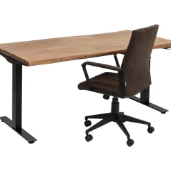 Tische-KARE Design Schreibtisch Office Harmony Schwarz 160X80